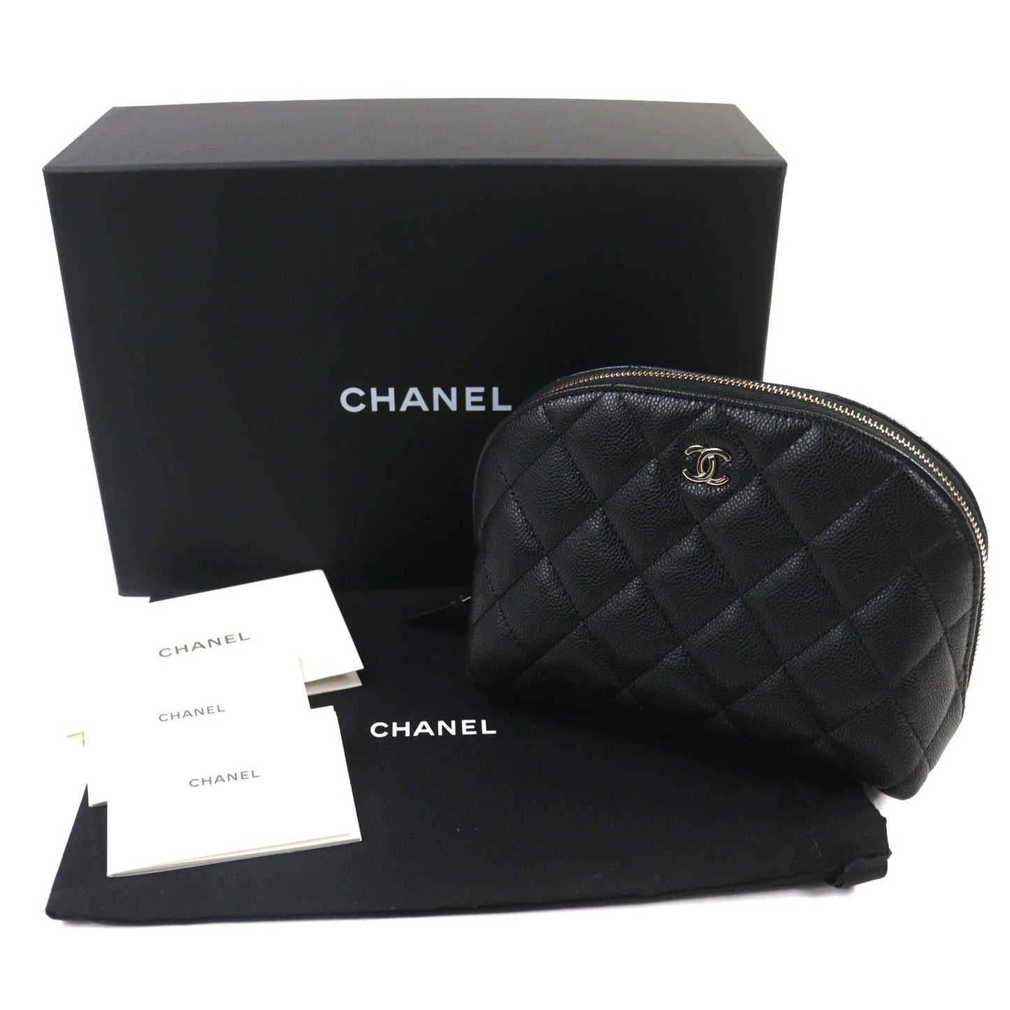 Chanel Caviar Skin Cosmetics Pouch
