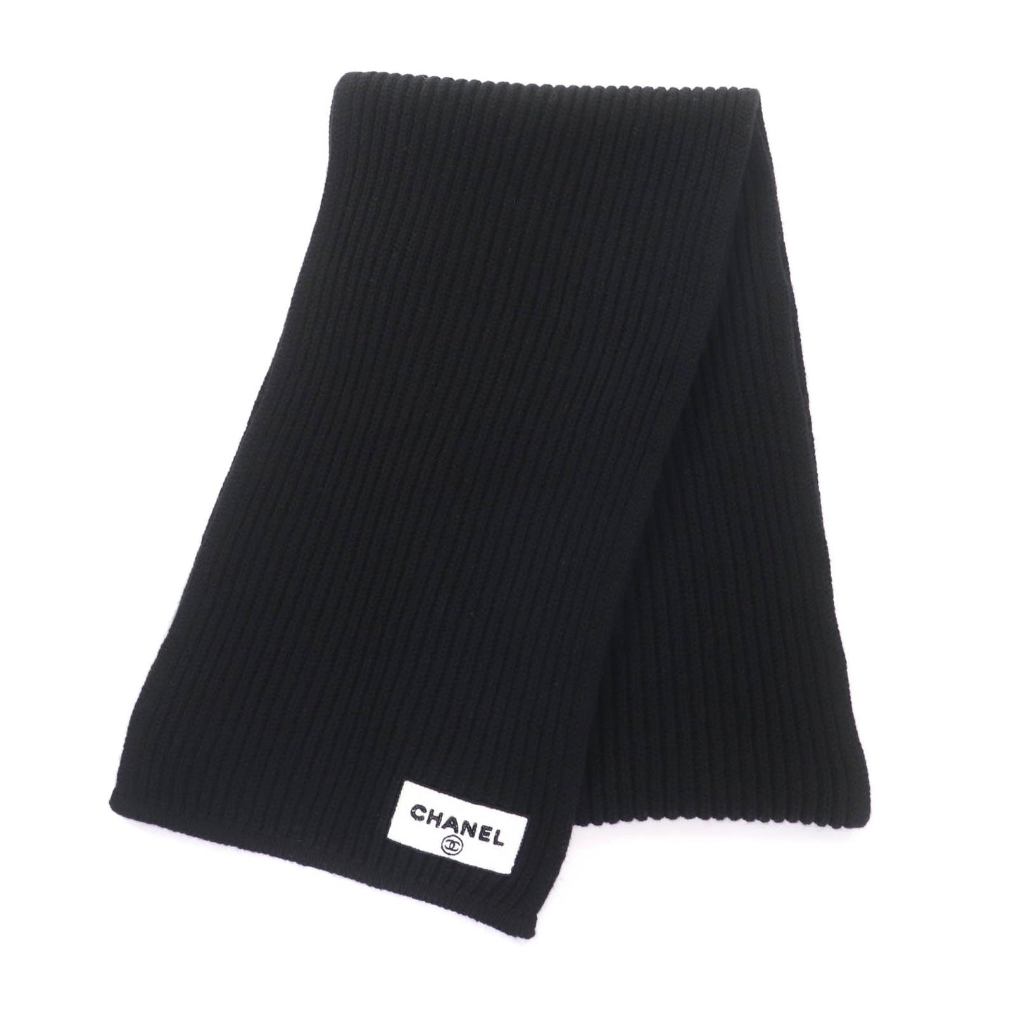 Chanel COCO Mark Cashmere Scarf