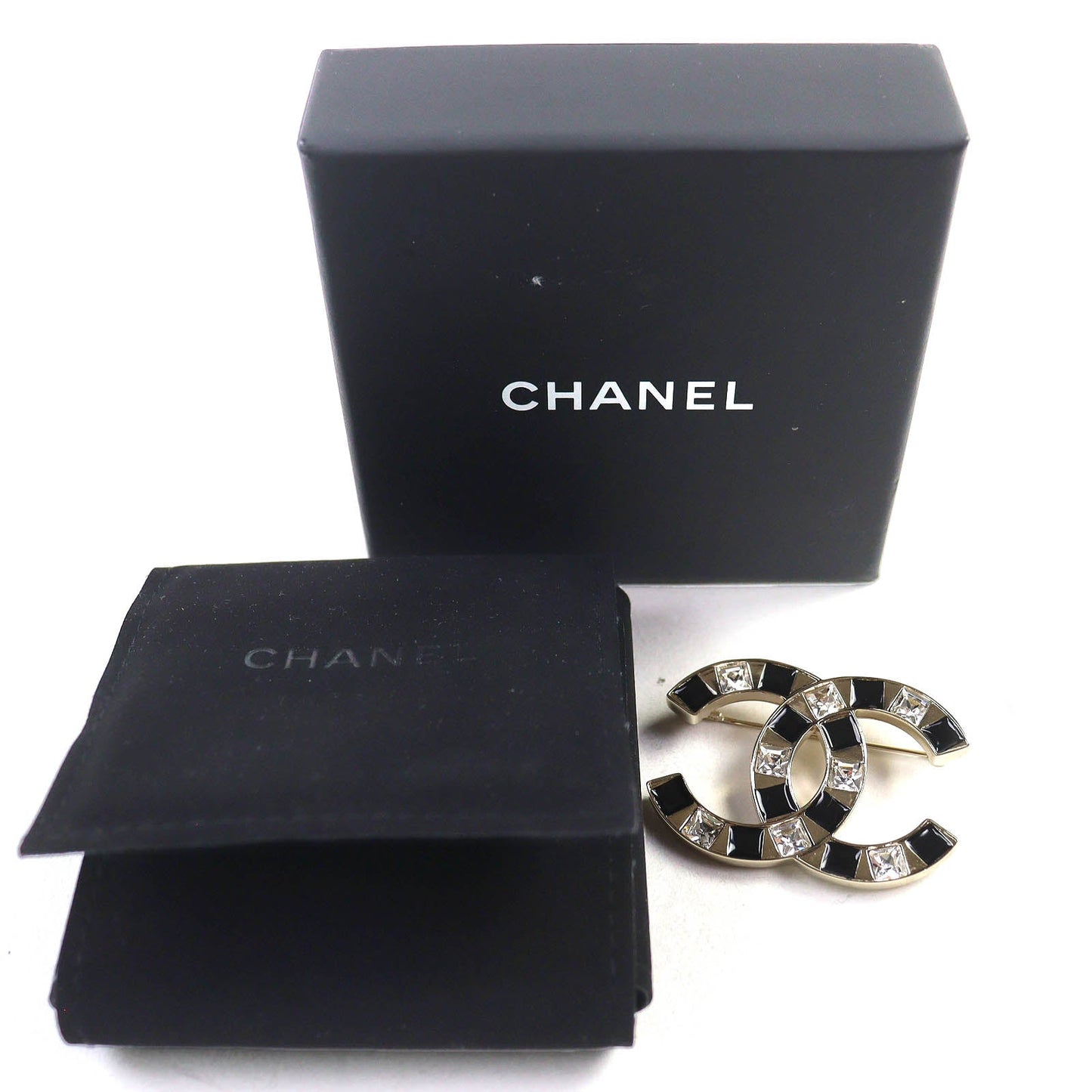 Chanel COCO Mark CC logo Brooch