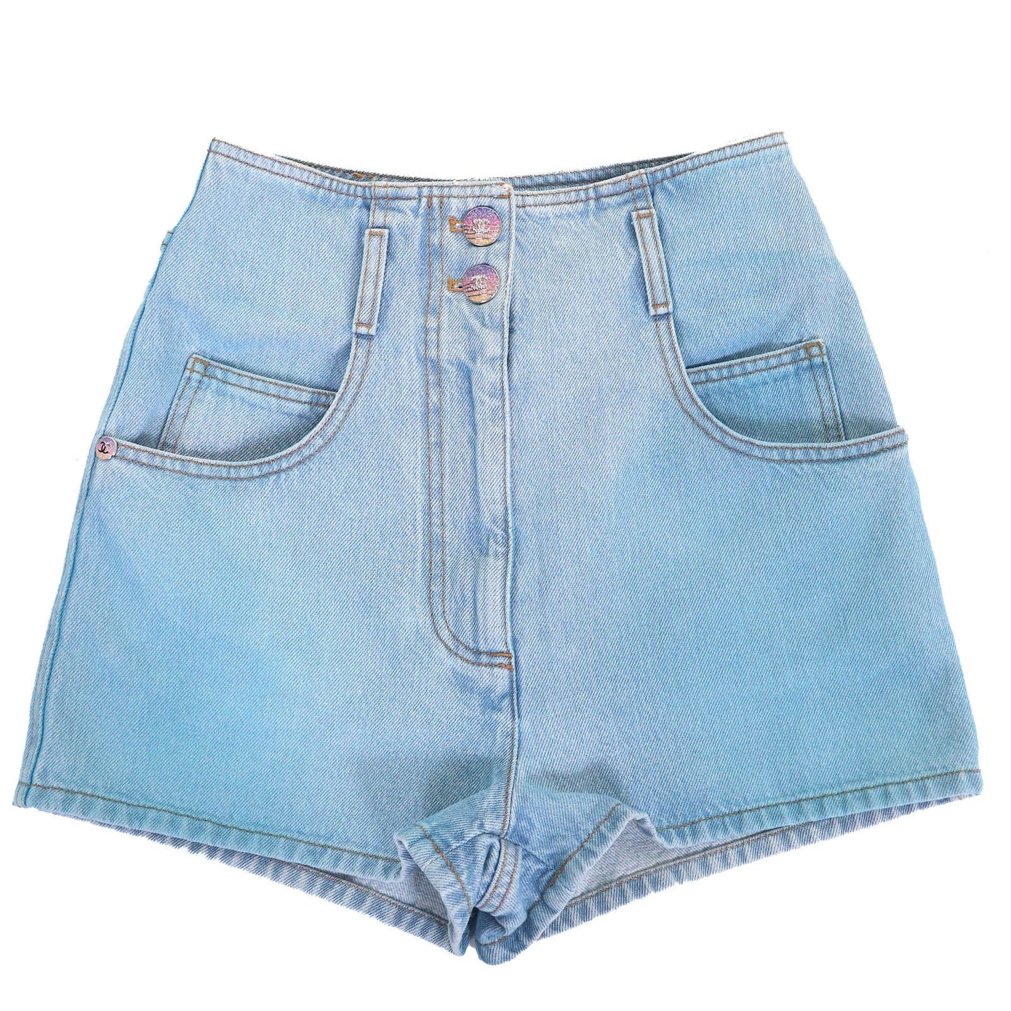 Chanel Shorts Denim Shorts