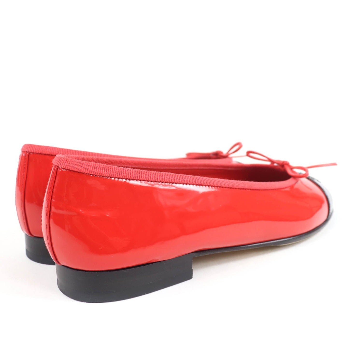 Chanel COCO Mark Patent leather Ballet Flats