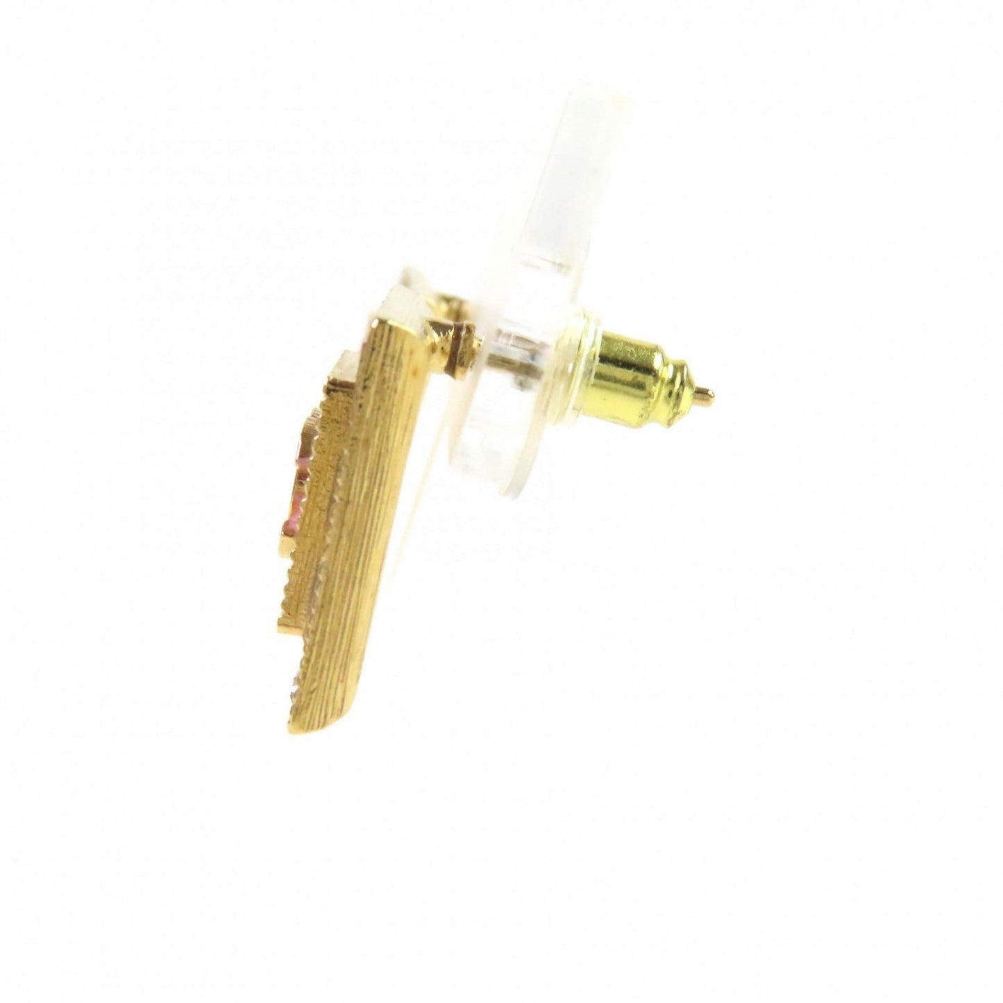 CHANEL Pierce B24S ã¼ Gold pink