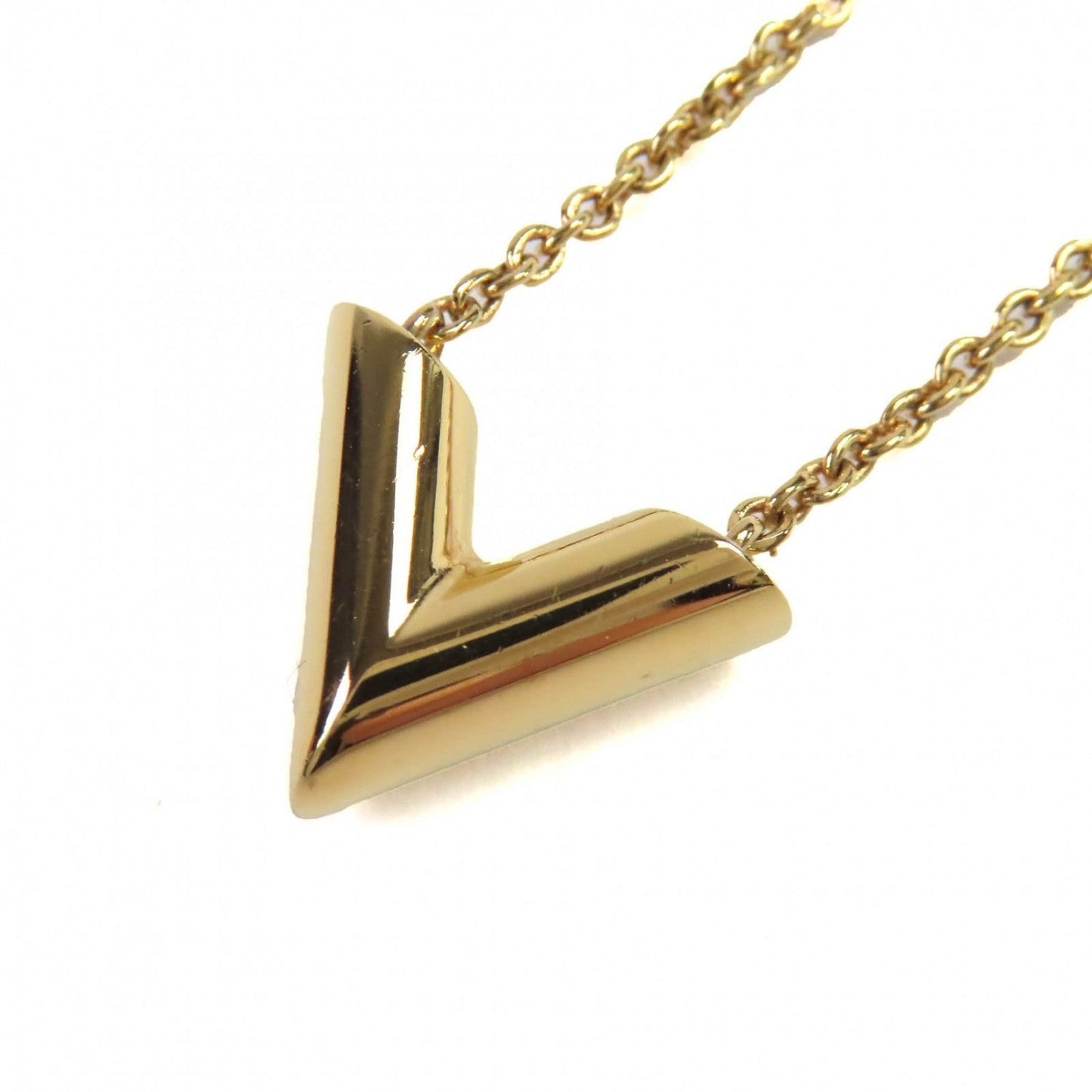 LOUIS VUITTON Necklace M00857 ー gold Essential V