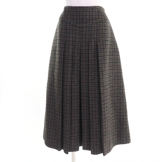 CELINE skirt 2J105241F wool Brown type 40