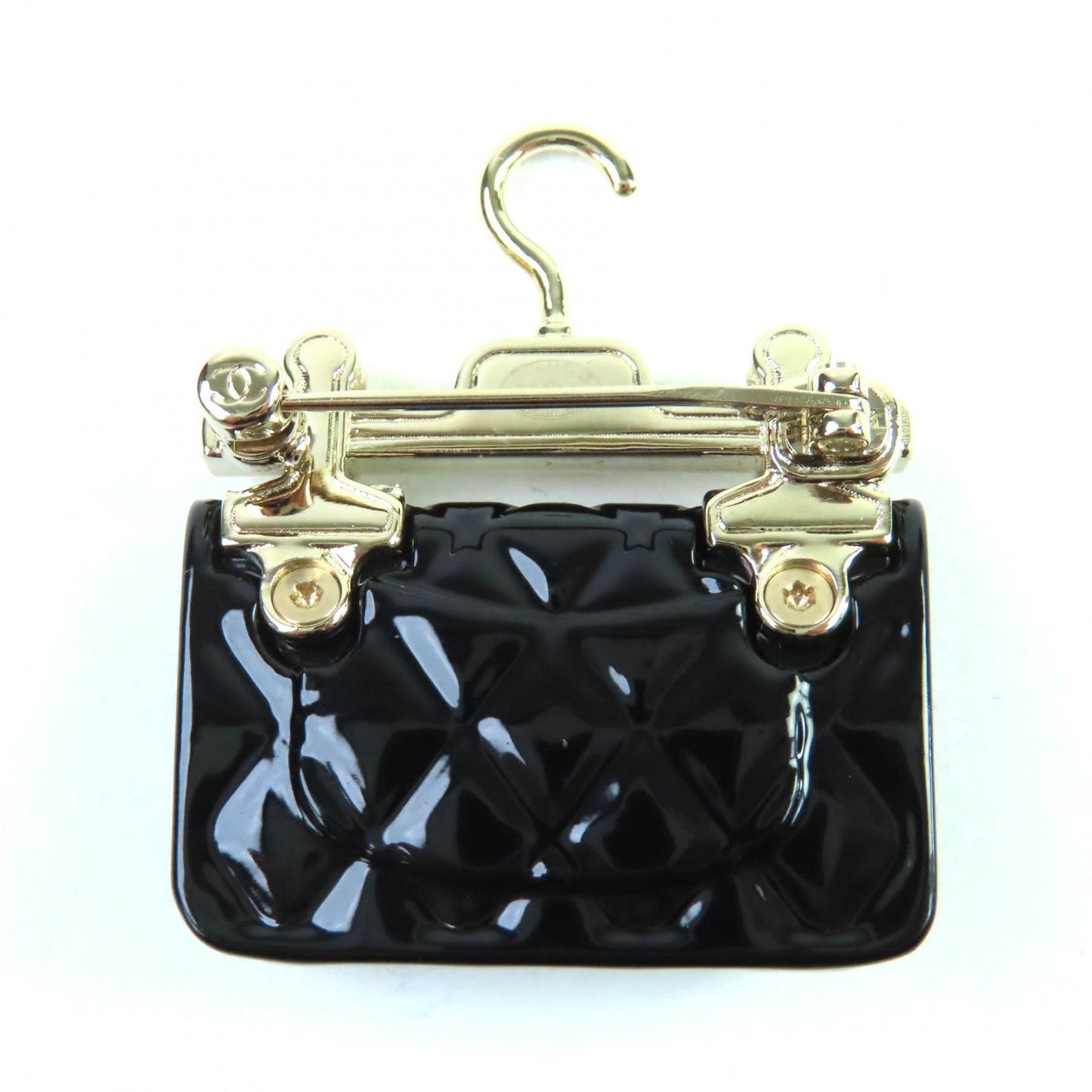 Chanel COCO Mark F Pearl Brooch
