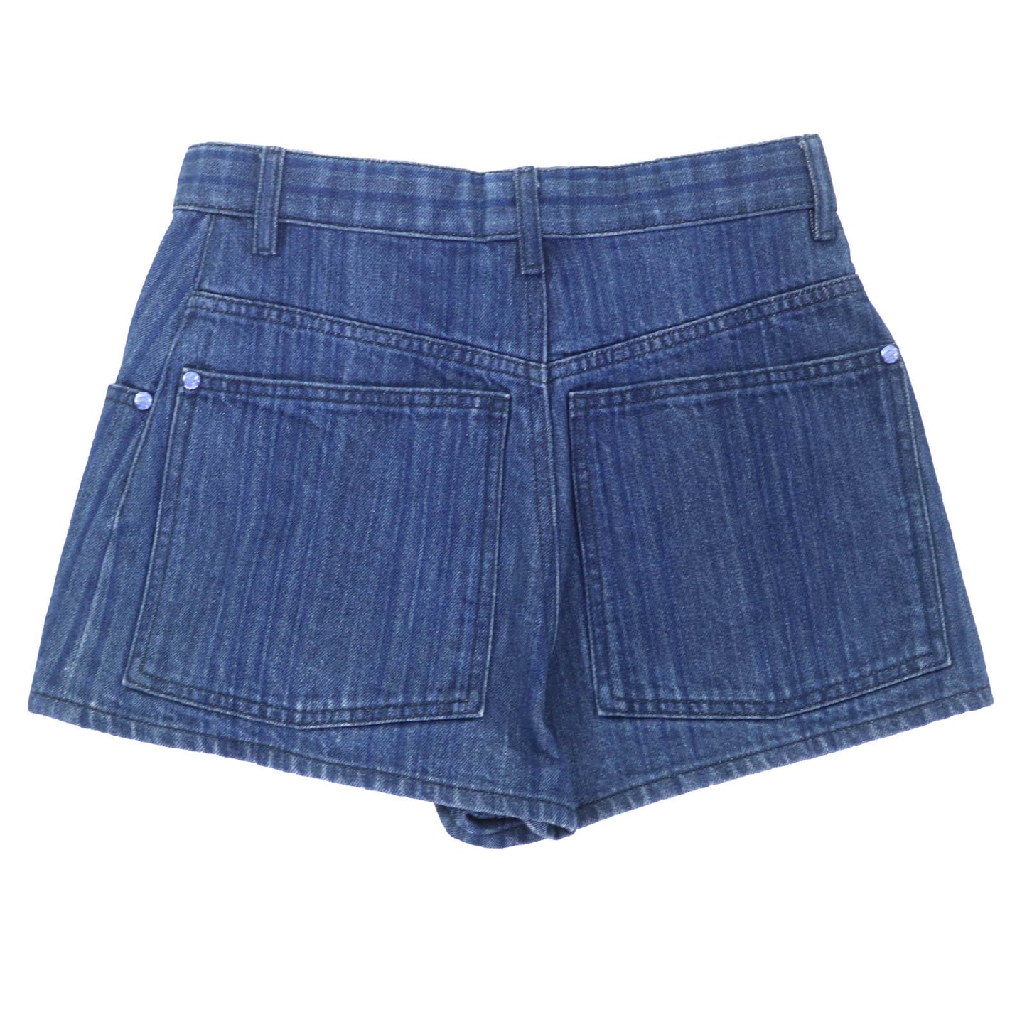 Chanel COCO Mark Denim Cotton Shorts
