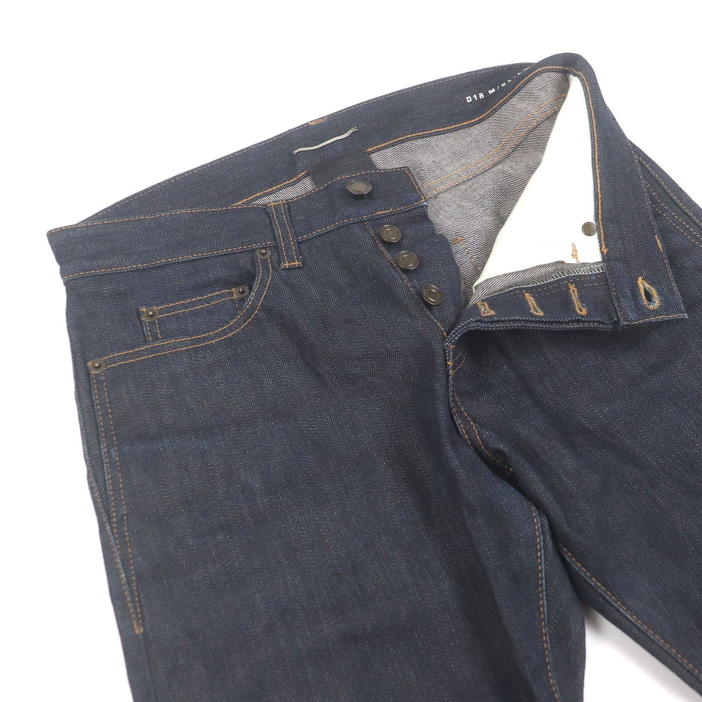 Saint Laurent Paris Cotton Denim Pants