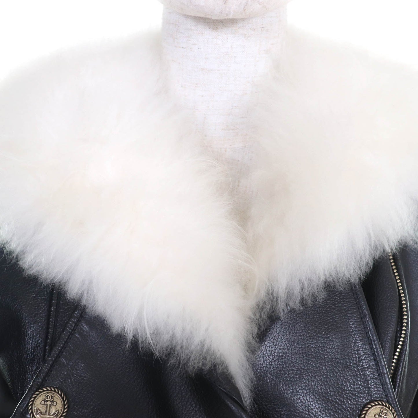 Chanel Calfskin Leather Jacket