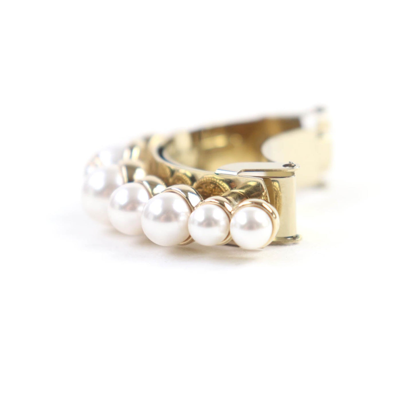 Chanel COCO Mark F Pearl Barrette