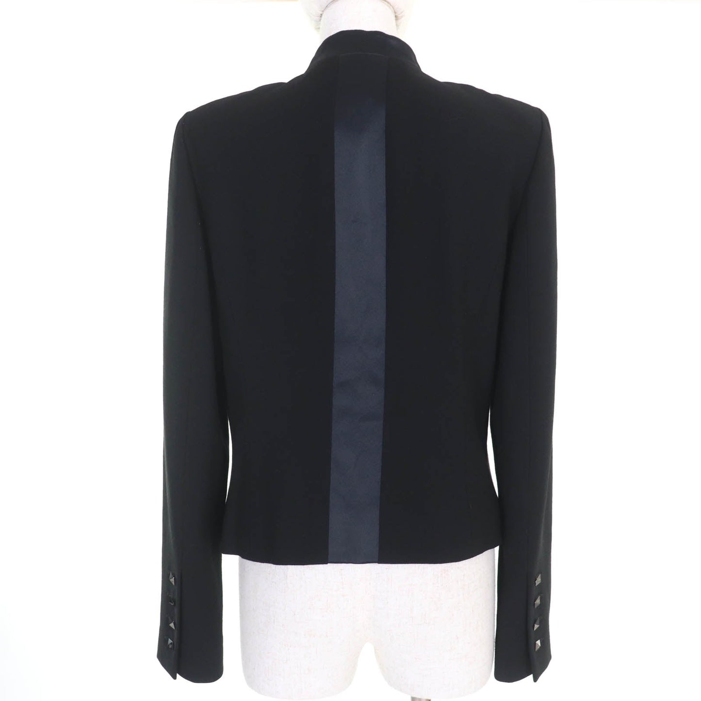 Chanel COCO Mark Pyramid Button Wool Jacket