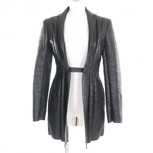 CELINE Jacket 2 5G89 3765 Sheep leather black 36