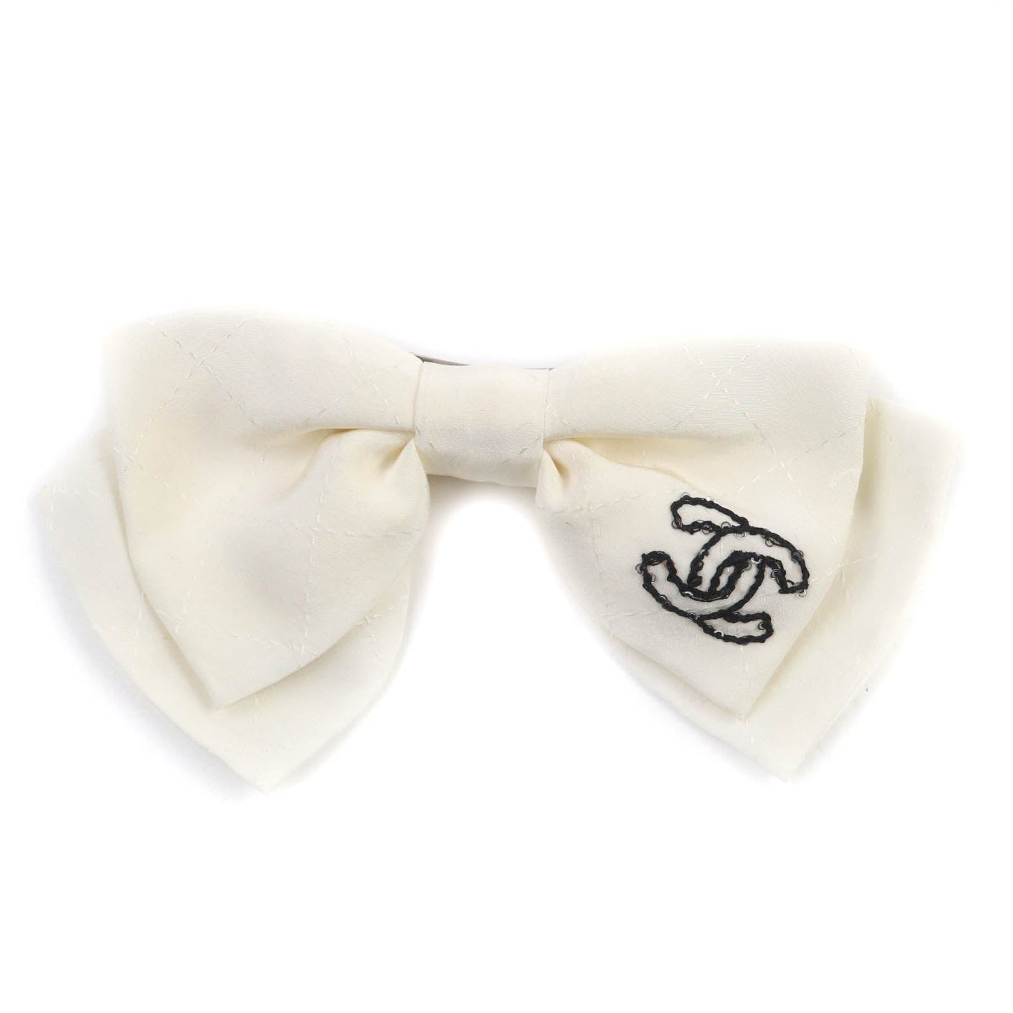 Chanel Ribbon Barrette Hair Accessory