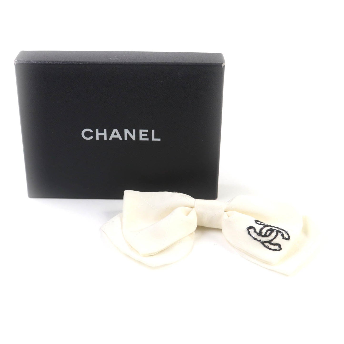 Chanel Ribbon Barrette Hair Accessory