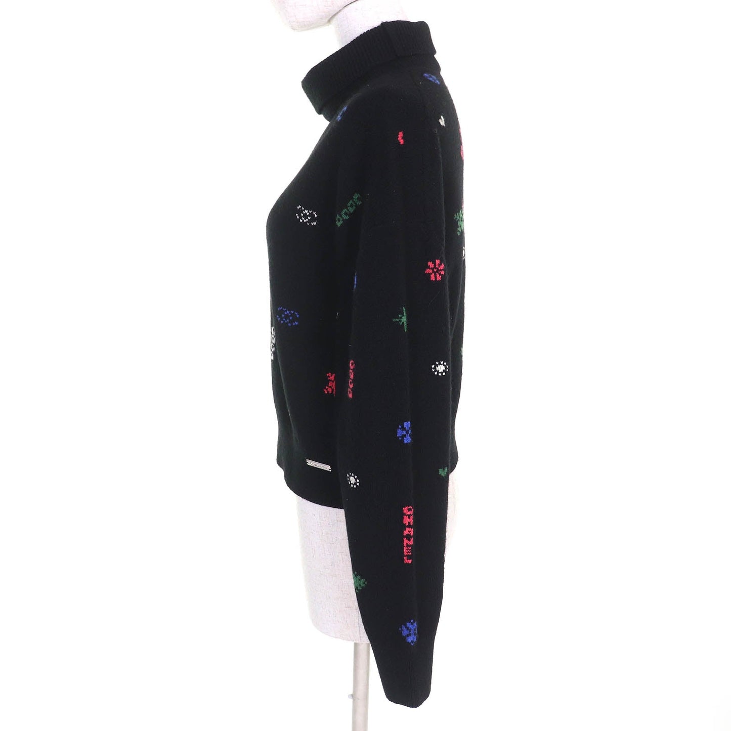 Chanel COCO Mark Cashmere Knit Sweater