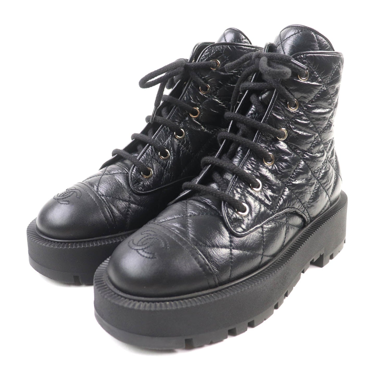 Chanel Short Boots Leather Boots