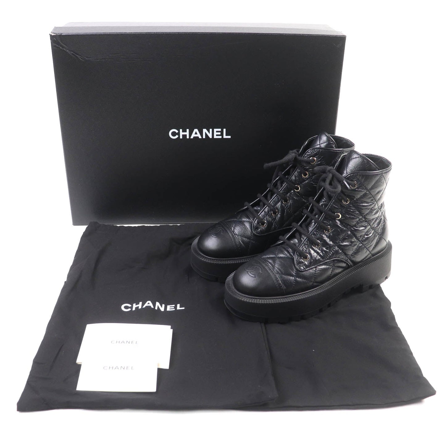 Chanel Short Boots Leather Boots