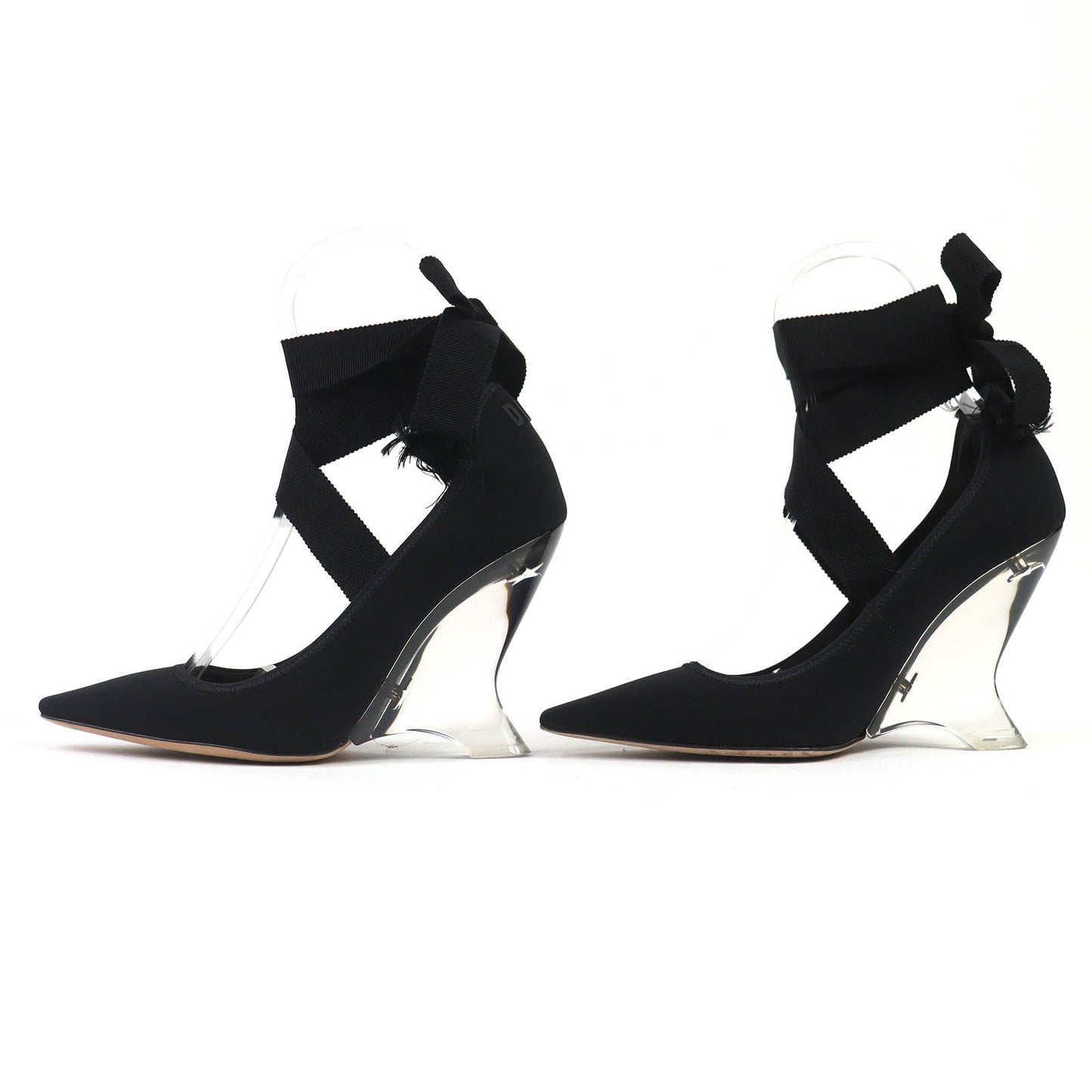 Christian Dior Dior Etoile Grosgrain Pumps