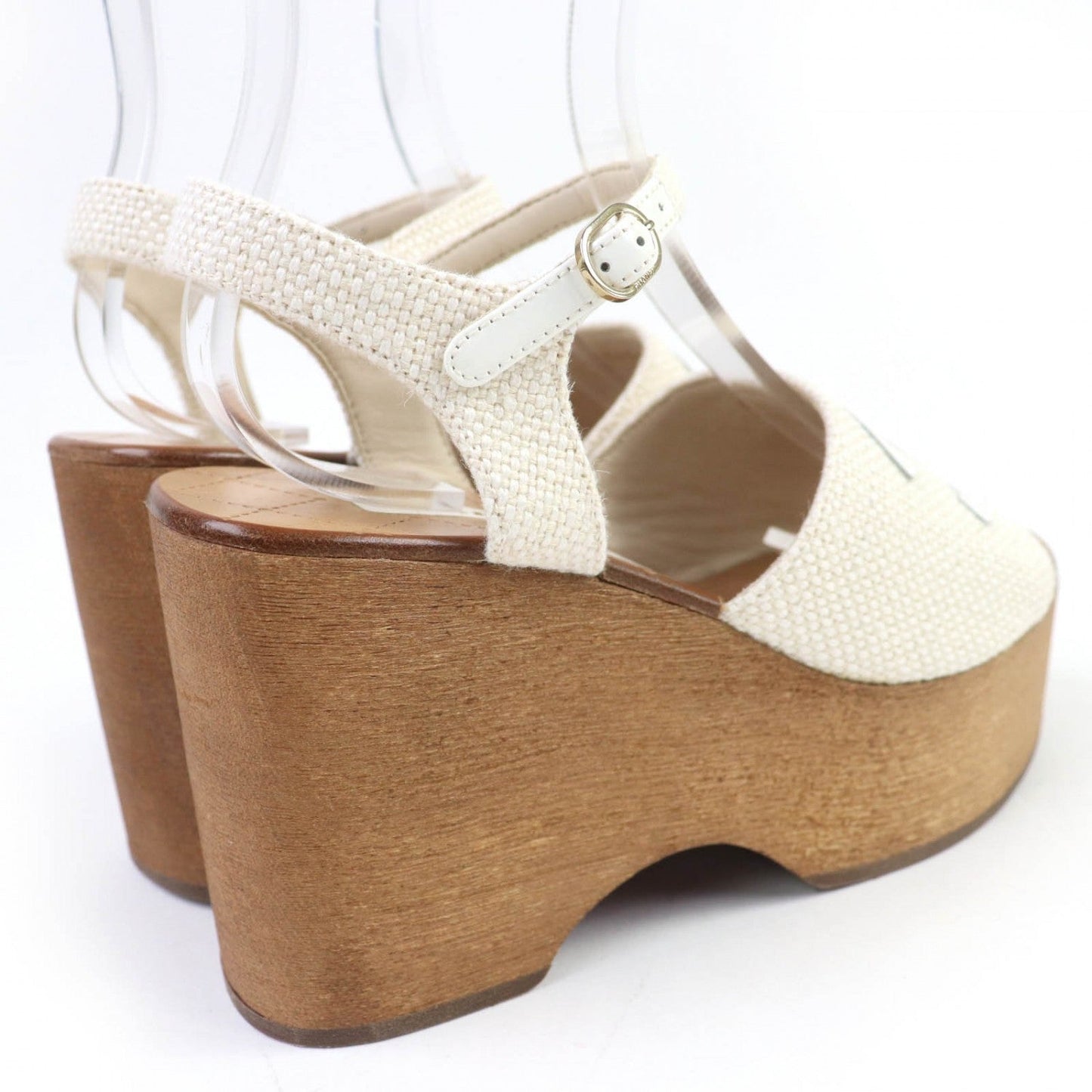 CHANEL Sandals 24P G45555 ã¼ Ivory 38