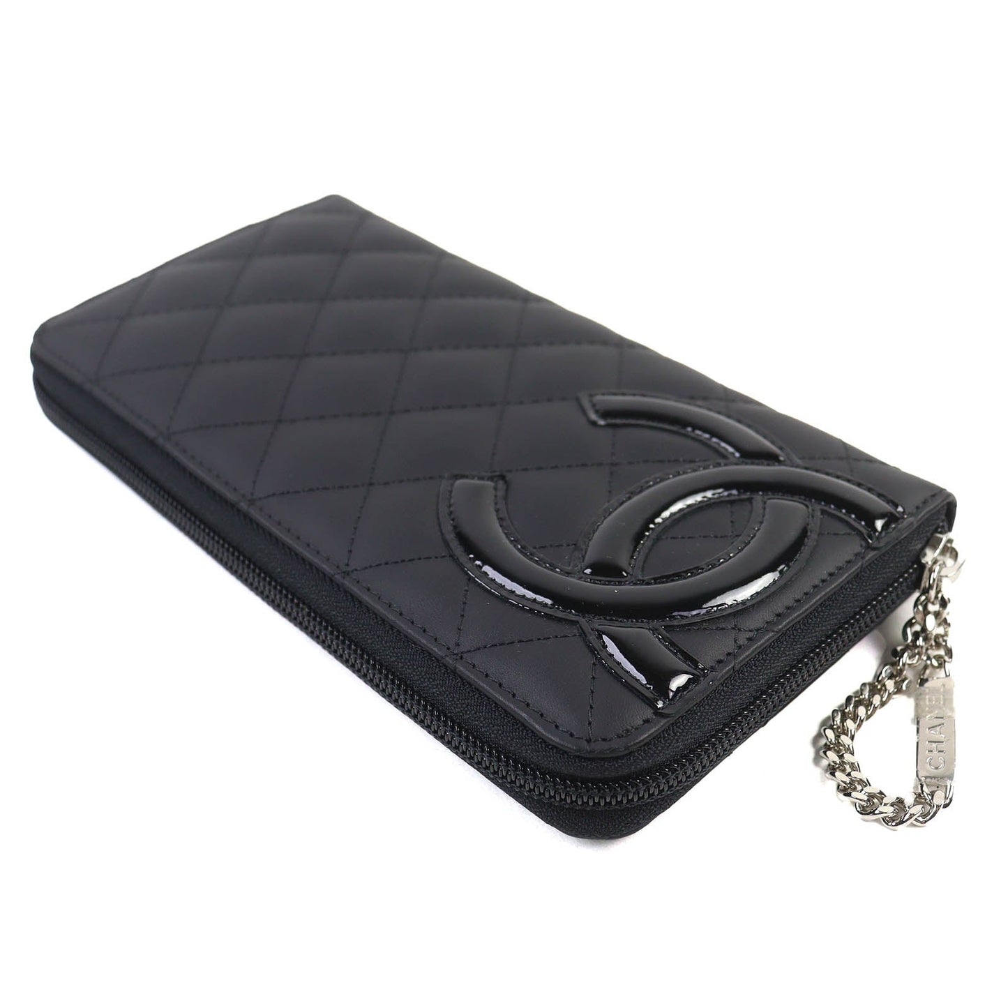 Chanel COCO Mark Calfskin Long Wallet