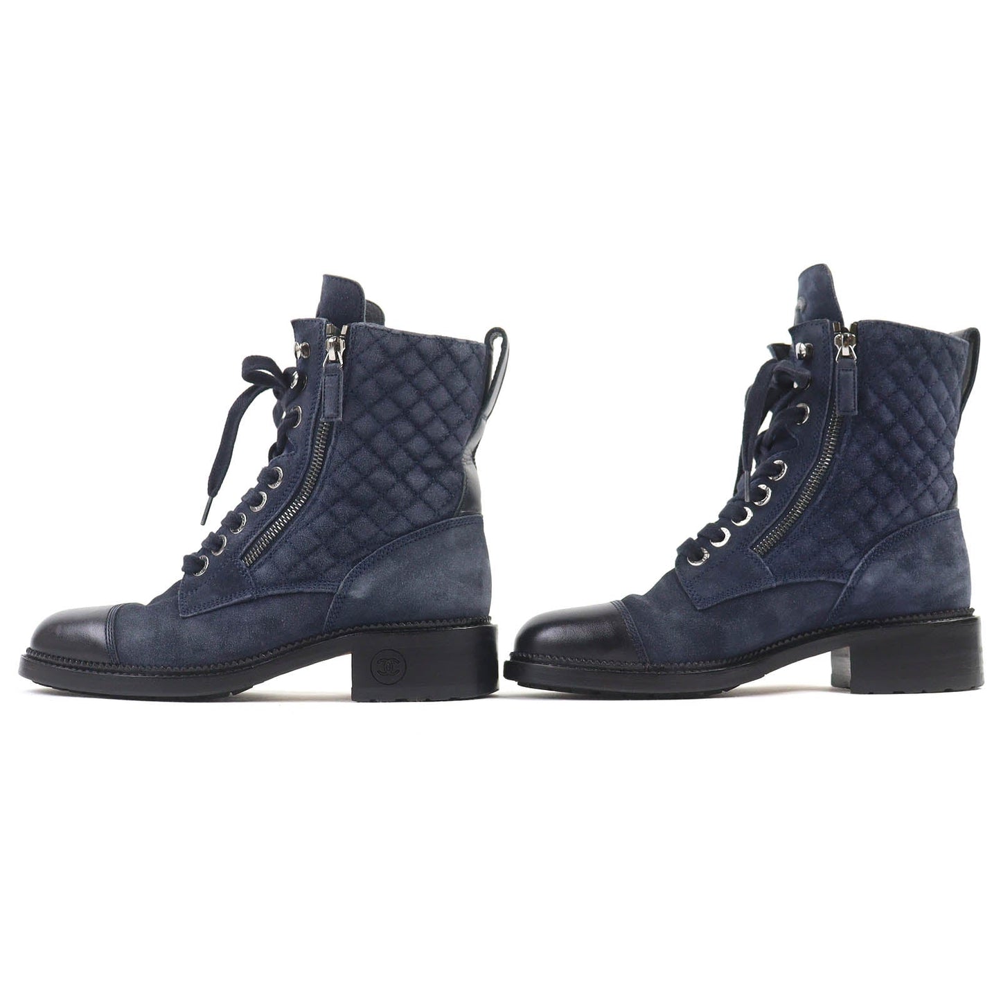 Chanel Matelasse Ankle Boots