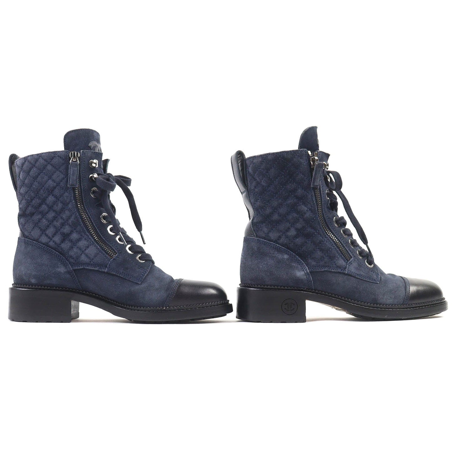 Chanel Matelasse Ankle Boots
