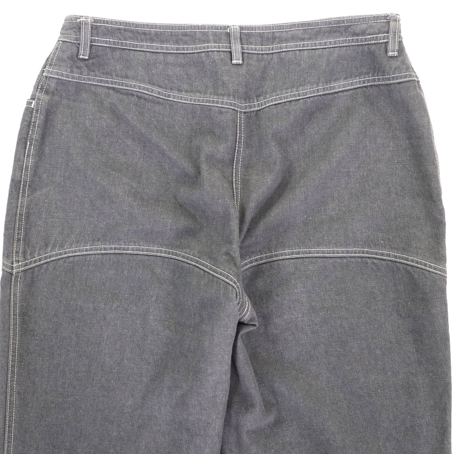 Chanel COCO Mark Denim Cotton Pants