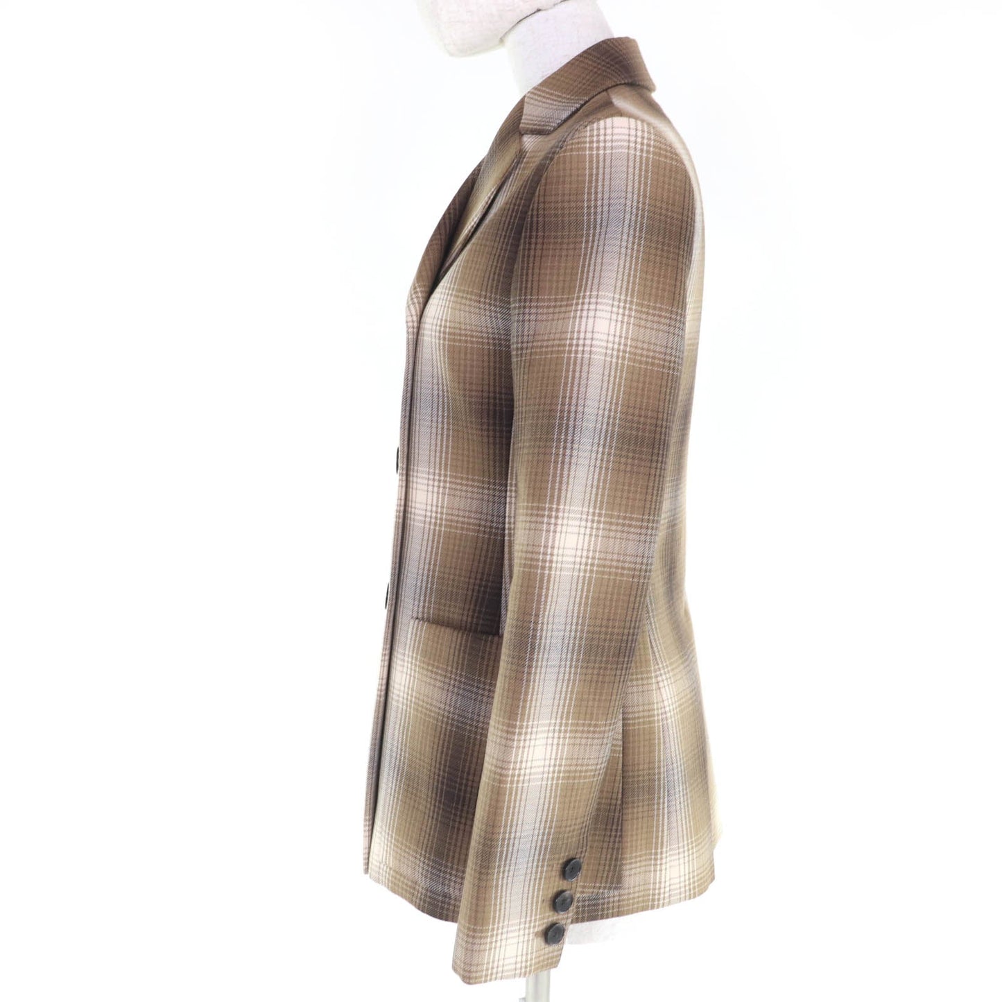 Christian Dior Check Wool Jacket