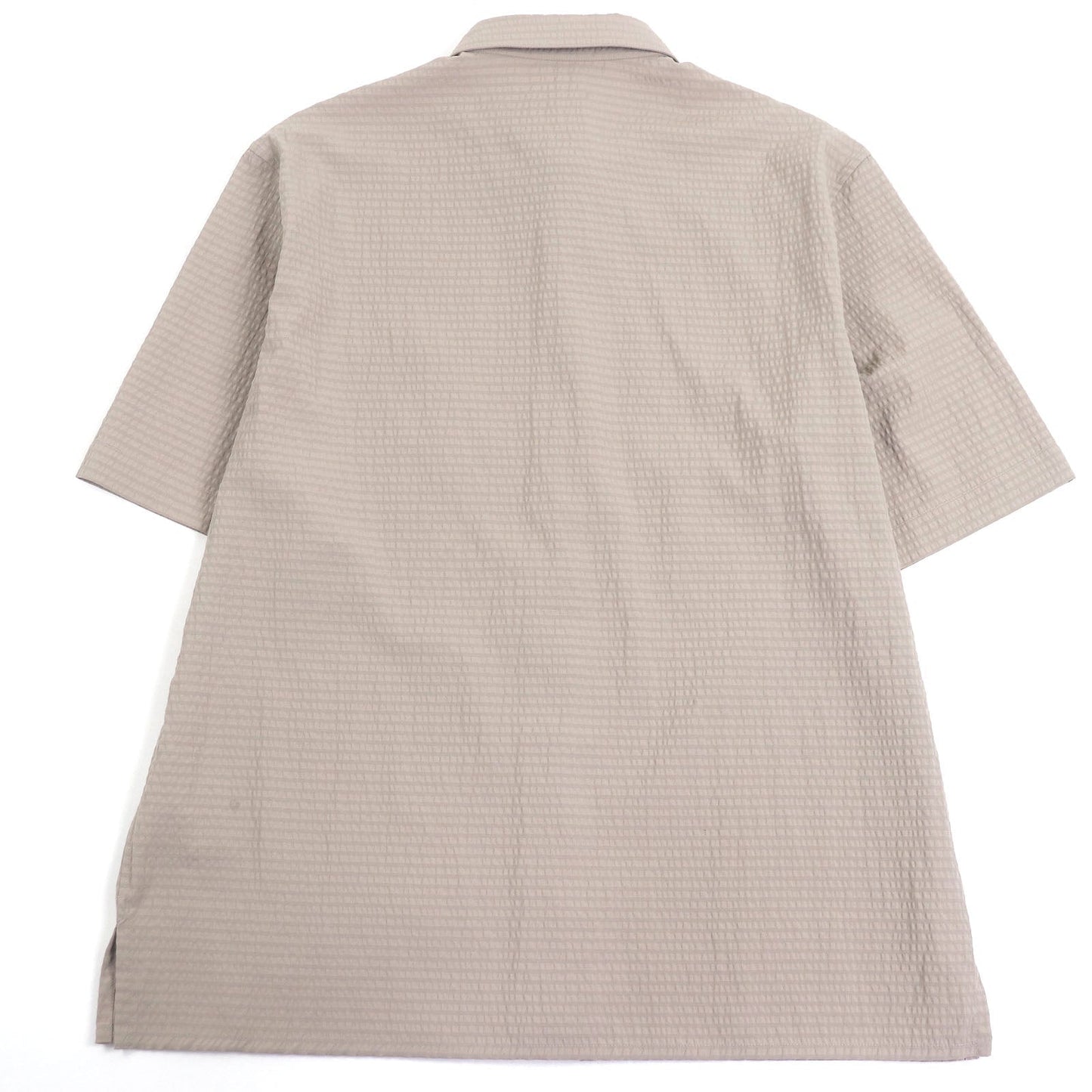 Dior Check Pattern Soccer Fabric Short Sleeve Shirt