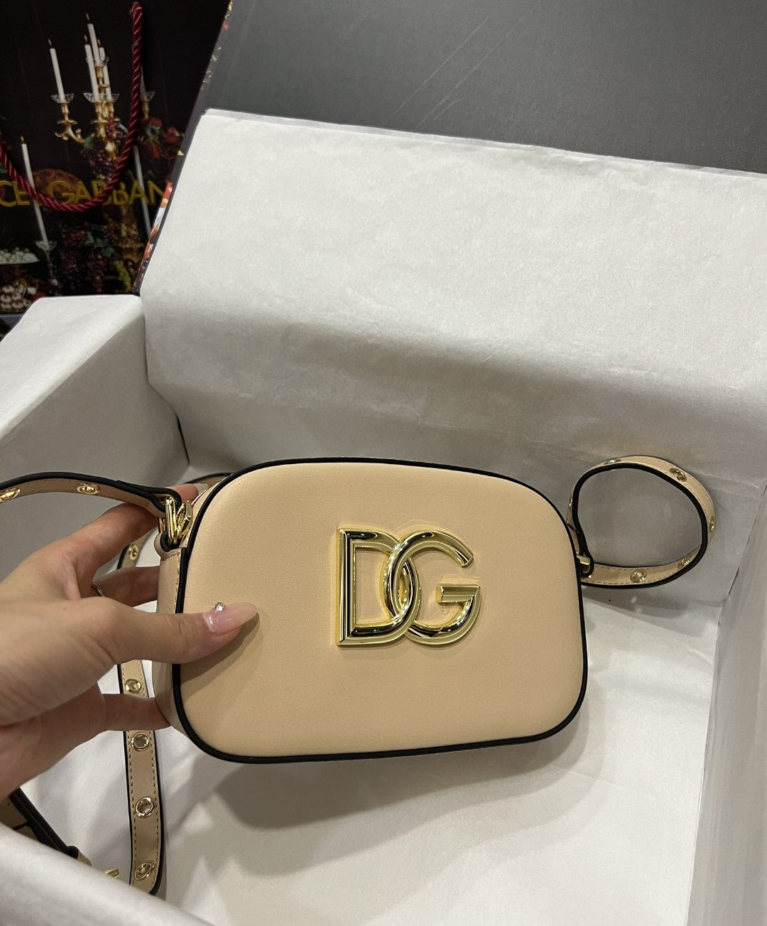 Top Quality Crossbody 3.5 Bag Beige For Women 7.5in/19cm Top Quality Top Quality7095AW57680404