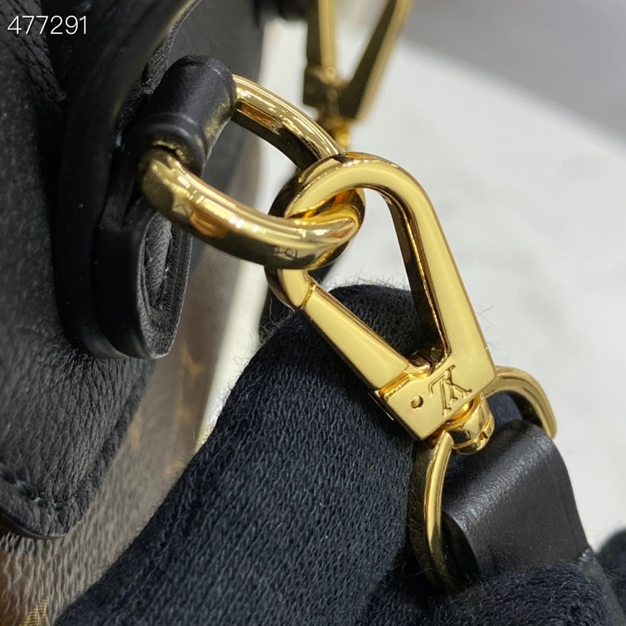 Top Quality Montsouris BB Backpack Monogram Canvas Black For Women, WoBackpack 7.9in/20cm Top Quality M45516