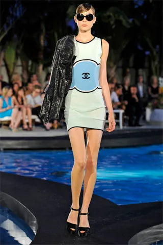 Chanel 'Cruise 2009' Cashmere Dress - Women's 36