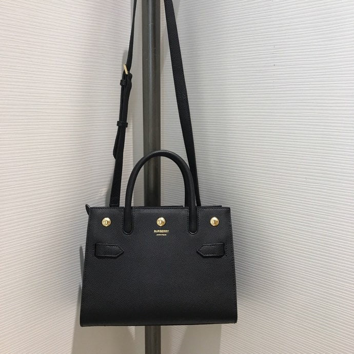 Top Quality Mini Title Bag Black For Women, Bags 9.8.6in/25cm
