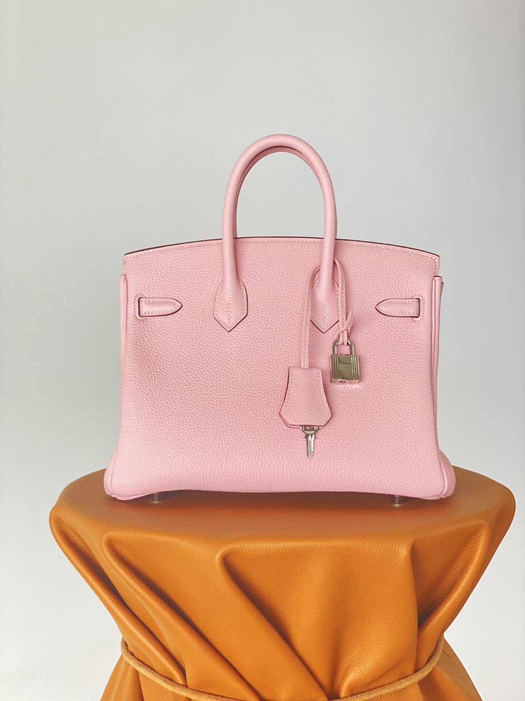 Top Quality Birkin Nata Swift Pink For Women SiTop Qualityer Toned Hardware 10in/25cm
