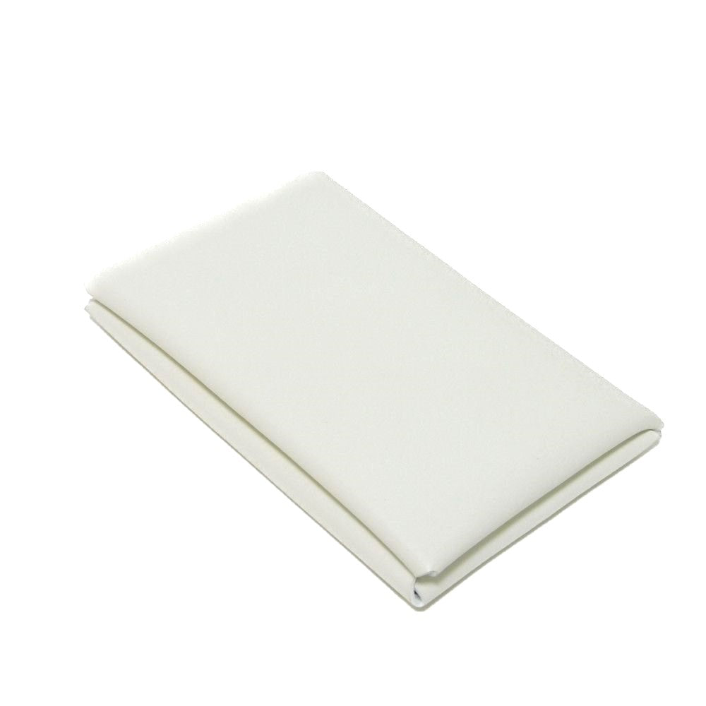 HERMES Card Case Evercolor Nata White Ivory Snap Button Bifold Wallet Business Card Holder Pass Case Good Condition Calvi unisex(Unisex)  d