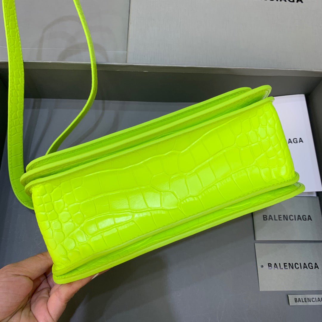 Top Quality Gossip Small Shoulder Bag Green Neon, For Women,  Bags 9.1in/23cm