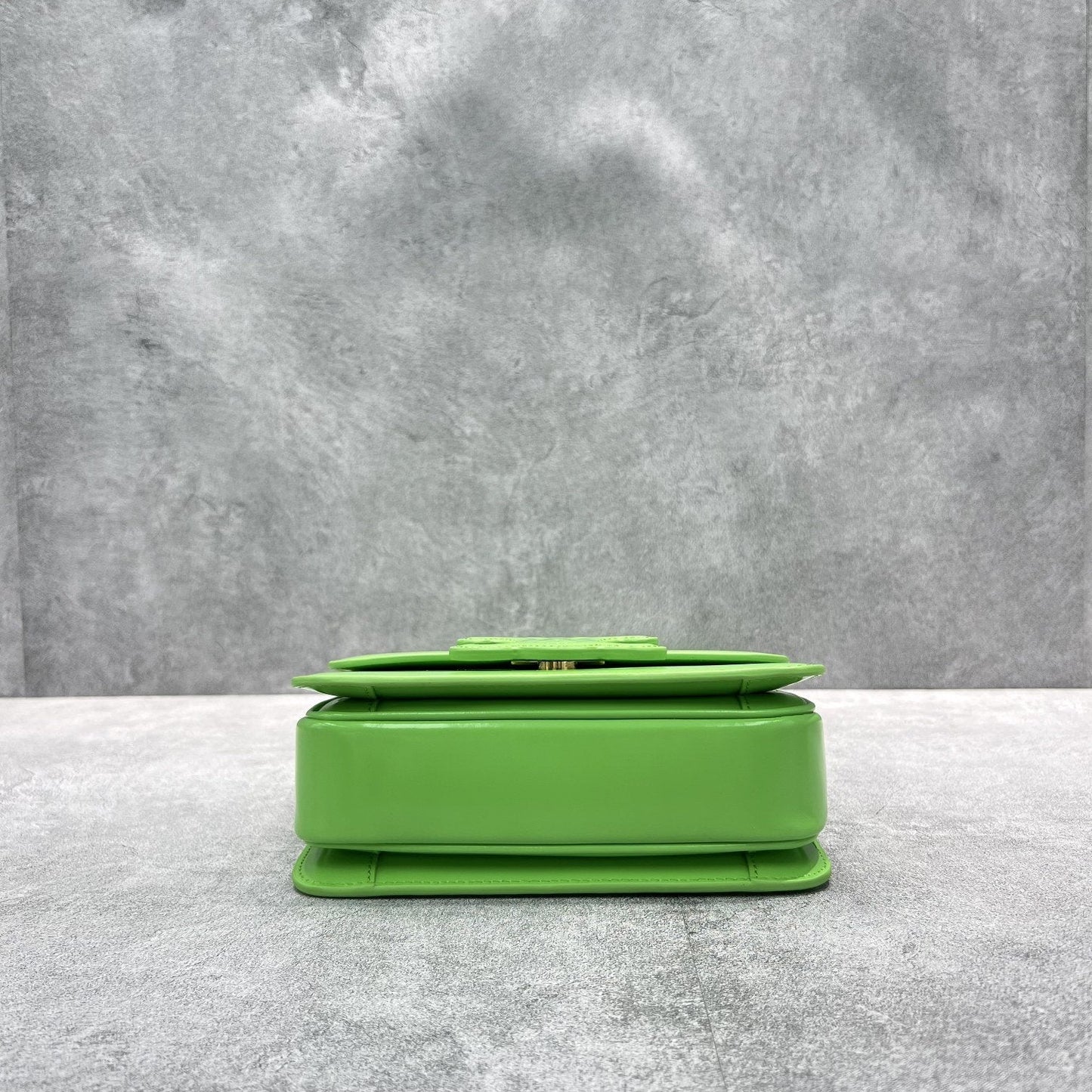 Top Quality Mini Classique Cuir Triomphe Bag Green For Women 7.1in/18cm