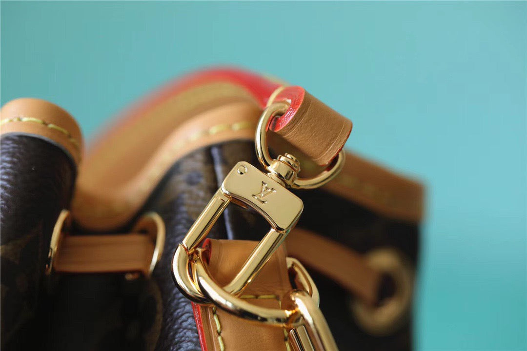 Top Quality Nano Noe Monogram Canvas For Women,  Shoulder And Crossbody Bags 16cm/6.3in Top Quality M81266