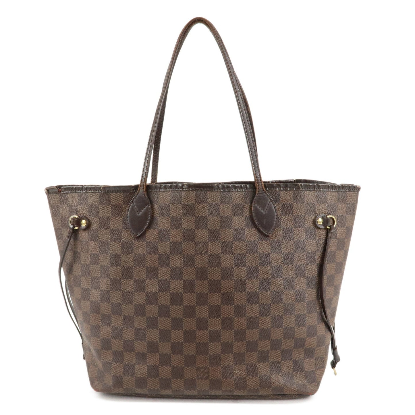 Louis Vuitton Damier Neverfull MM Tote Bag Brown M41358  d