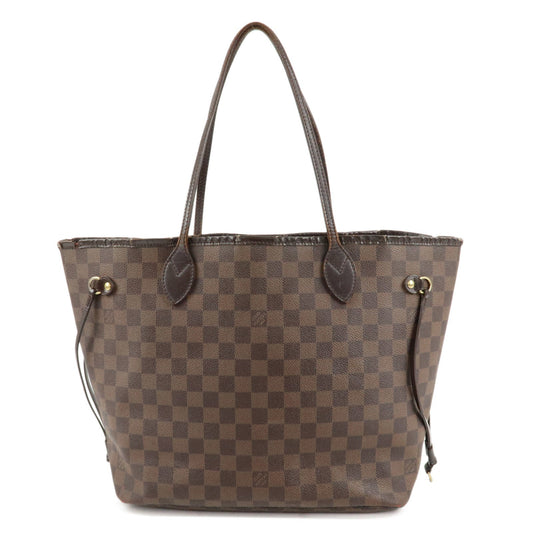 Louis Vuitton Damier Neverfull MM Tote Bag Brown M41358  d