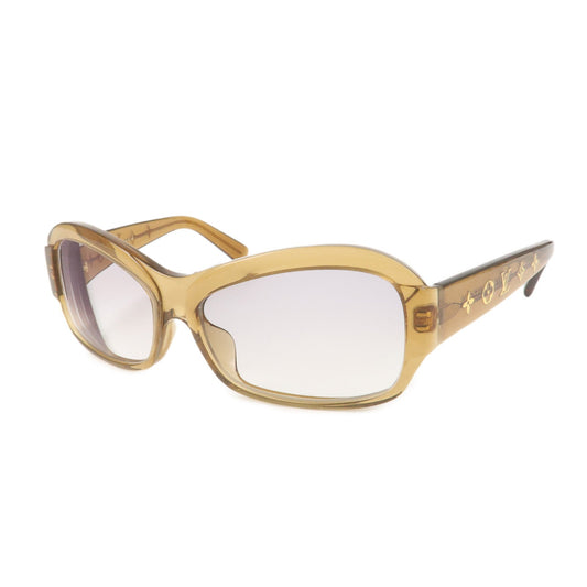 Louis Vuitton Obsession PM Sunglasses Clear Brown 56??16 Z0381E  d