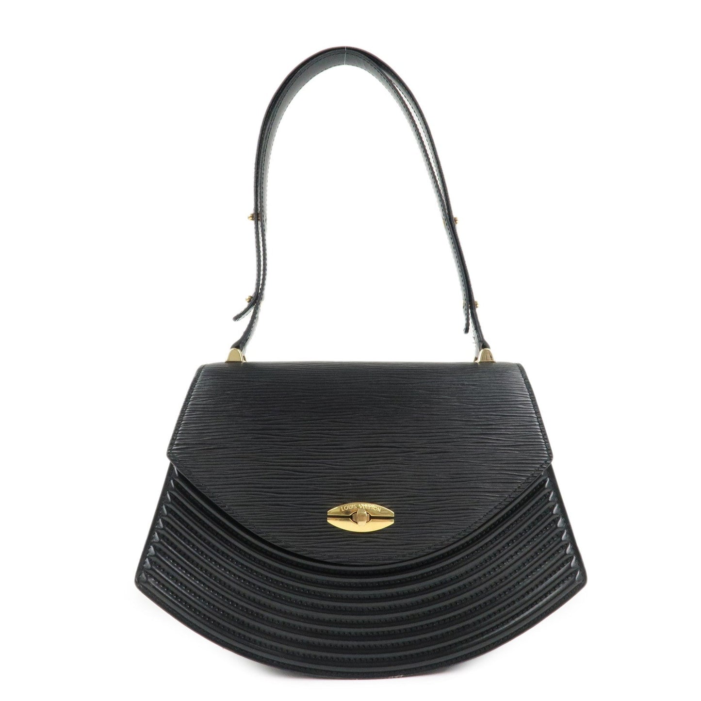 AuthenticLouis Vuitton Epi Tilsit Shoulder Bag Hand Bag Noir M52482  d