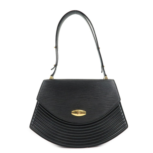 AuthenticLouis Vuitton Epi Tilsit Shoulder Bag Hand Bag Noir M52482  d