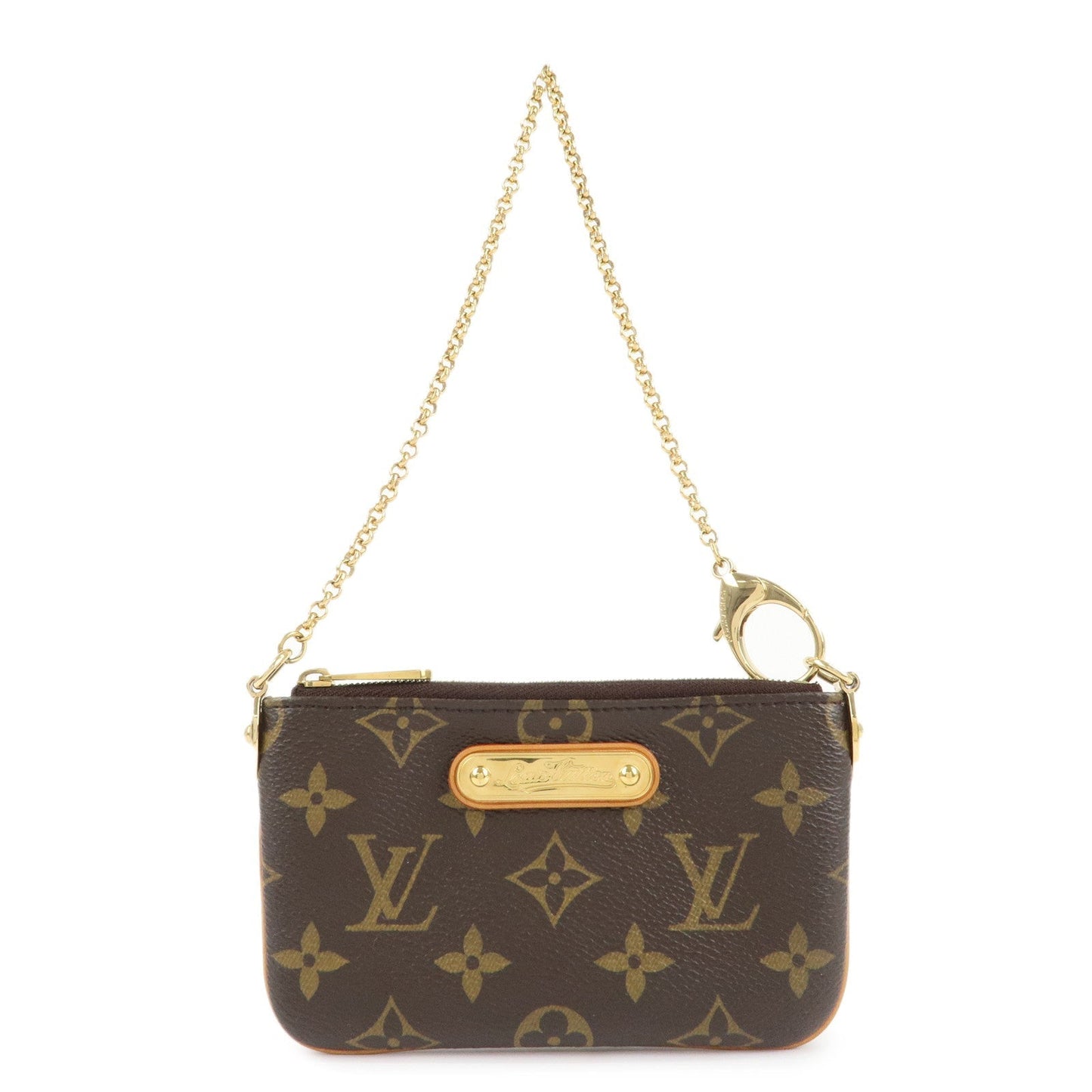 Louis Vuitton Monogram Pochette Milla PM Mini Pouch M60095  d