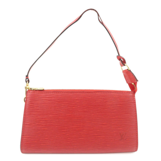 Louis Vuitton Epi Pochette Accessoires Pouch Castilian Red M52947  d