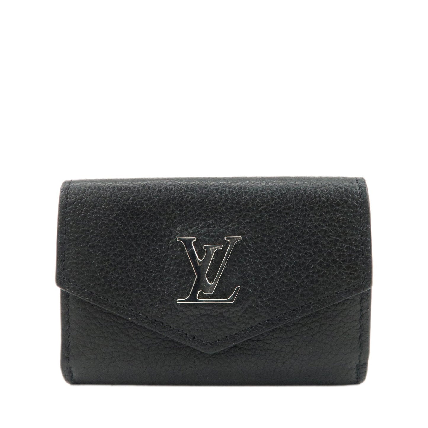 Louis Vuitton Lock Me Portefeuille Lock Mini Wallet Noir M63921  d