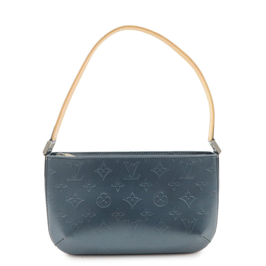 Louis Vuitton Monogram Matt Fowler Shoulder Bag Blue M55145  d