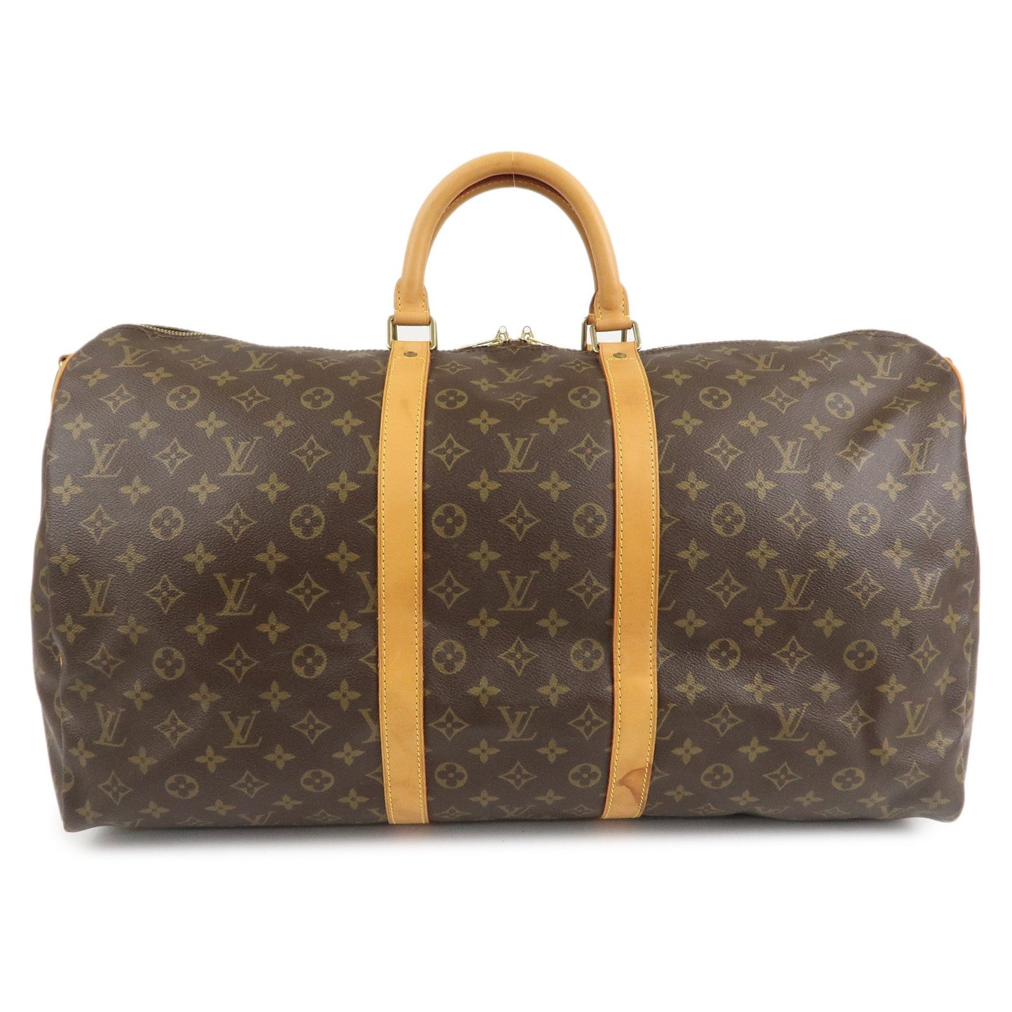 Louis Vuitton Monogram Keep All Bandouliere 55 Boston Bag M41414  d