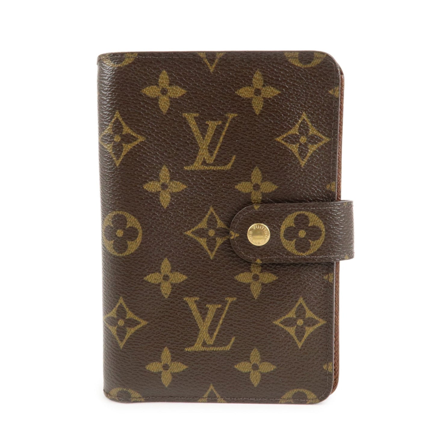 Louis Vuitton Monogram Porte Papier Zip Bi-fold Wallet M61207  d
