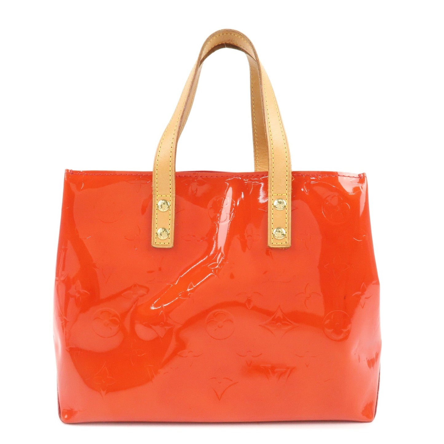 Louis Vuitton Monogram Vernis Lead PM Hand Bag M91088 Rouge  d