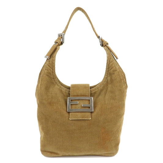 FENDI Corduroy Shoulder Bag 20686  d
